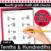 Tenths and Hundredths | Fourth Grade Math 4.NF.5