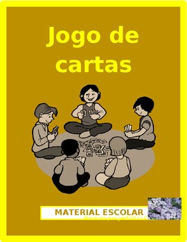Preview of Ter e Material escolar (School Supplies in Portuguese) Game