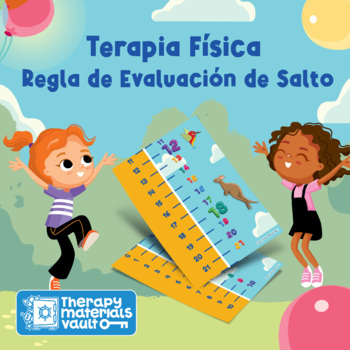 Preview of Terapia Física  Regla de Evaluación de Salto (PT Jump Assessment Ruler)