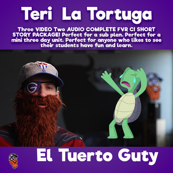 Preview of Teri La Tortuga Super 7 Edition - Cuentos con Guty FVR CI Story of Delight