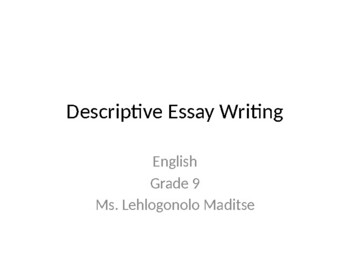 grade 9 english home language essay topics
