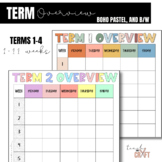 Term Overview | Calendar | Classroom Display