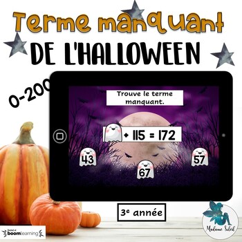 Preview of Terme manquant 0-200 de l'Halloween BOOM CARDS