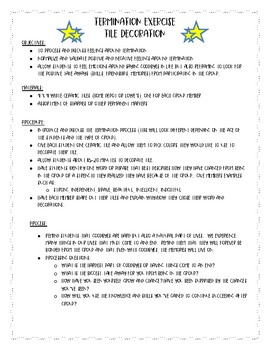 Termination Tiles Lesson Plan by Caffeine and Counseling | TpT