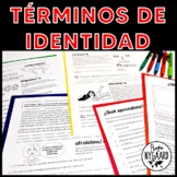 Términos de identidad: worksheets for Heritage Speakers
