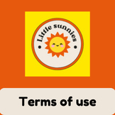 Terms of use by Little Sunnies