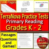 TerraNova Primary Reading Practice Tests AND Games - Grade