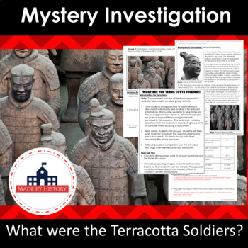 Preview of Terracotta Army of Ancient China Primary/Secondary Source DBQ