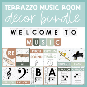 Preview of Terrazzo Theme | Music Room Decor
