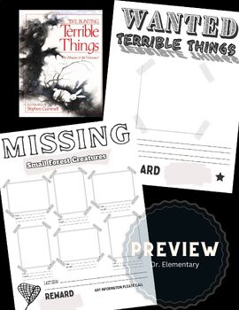 Preview of Terrible Things: An Allegory of the Holocaust Wanted/Missing Posters