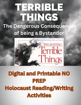 Preview of Terrible Things: Exploring Allegory: Digital/Print NO PREP Reading/Writing