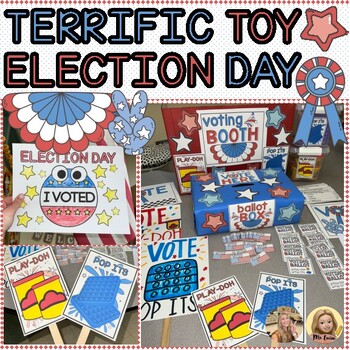 Preview of Terrific Toy Election Day  - Editable Classroom Election