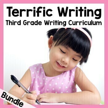 Preview of Terrific Writing Third Grade Writing Curriculum - 3rd Grade Writing Units