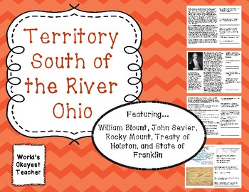 Preview of Territory South of the River Ohio: Tennessee History