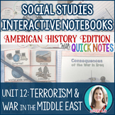Terrorism & War in the Middle East Interactive Notebook
