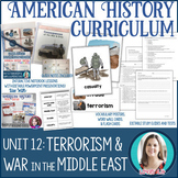 Terrorism & War in the Middle East UNIT BUNDLE Modern Amer