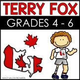 Terry Fox Activities: Reading, Writing and Math, Grades 3-5