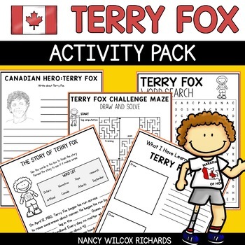 Preview of Terry Fox Activities Variety Pack