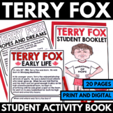 Terry Fox Reading Comprehension - Terry Fox Run Bulletin B