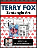 Terry Fox Art - Zentangle