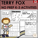 Terry Fox - Differentiated K-3 No Prep Activities