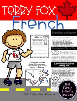 Preview of Terry Fox French Mini Unit