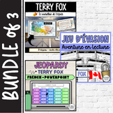 Terry Fox Jeopardy, Slide presentation and Escape Game en 