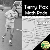 Terry Fox Math Pack | Word Problems, Representing Numbers 