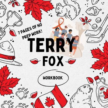 Preview of Terry Fox Reading Comprehension Booklet