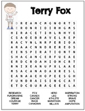 Terry Fox - Word Search