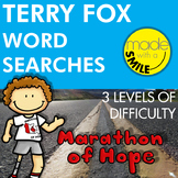 Terry Fox Word Searches