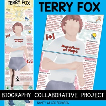 Preview of Terry Fox and The Marathon of Hope Biography Art Project