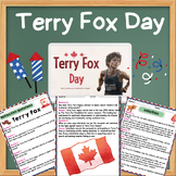 Terry Fox's Day slideshows with Reflection questions