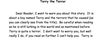 Preview of Terry the Terror: Advanced r-controlled patterns