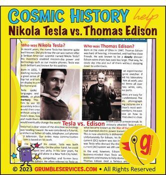 Preview of Tesla vs. Edison and the War of Currents • AC/DC Electricity • Making of America