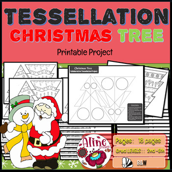 Preview of Craft Your Festive Christmas Tree - A Printable Project of Joy!