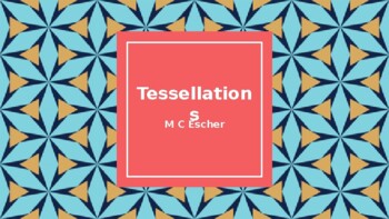 Preview of Tessellations - M. C. Escher Art Lesson