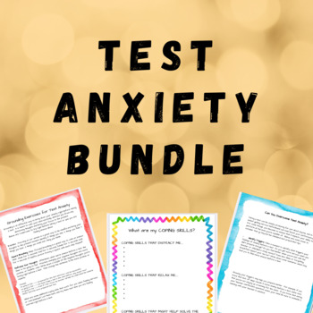 Preview of Test Anxiety Bundle 