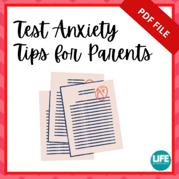Preview of Test Anxiety Tips for Parents