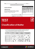 Unit Test - Classification of Matter - Distance Learning