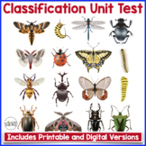 Classification of Living Things Test