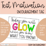 Test Encouragement Tag | Glow Stick Gift Tag