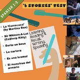 Test - First 6 stories (MovieTalk-based stories) of Spanish 2