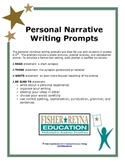 Test Formatted Personal Narrative Writing Prompts