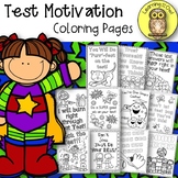 Test Motivation Coloring Pages FREEBIE