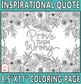 Test Motivation Coloring Pages | Social Emotional Learning Activities ...