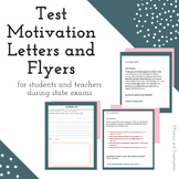 Test Motivation Letters and Flyers for Students and Teache