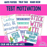 Test Motivation Posters and Bulletin Board Decor | Test Mo