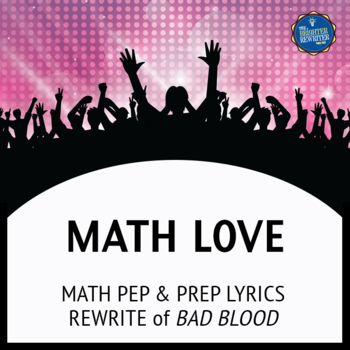 Preview of Math Song Lyrics for Bad Blood