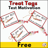 Test Motivation Treat Tags FREE